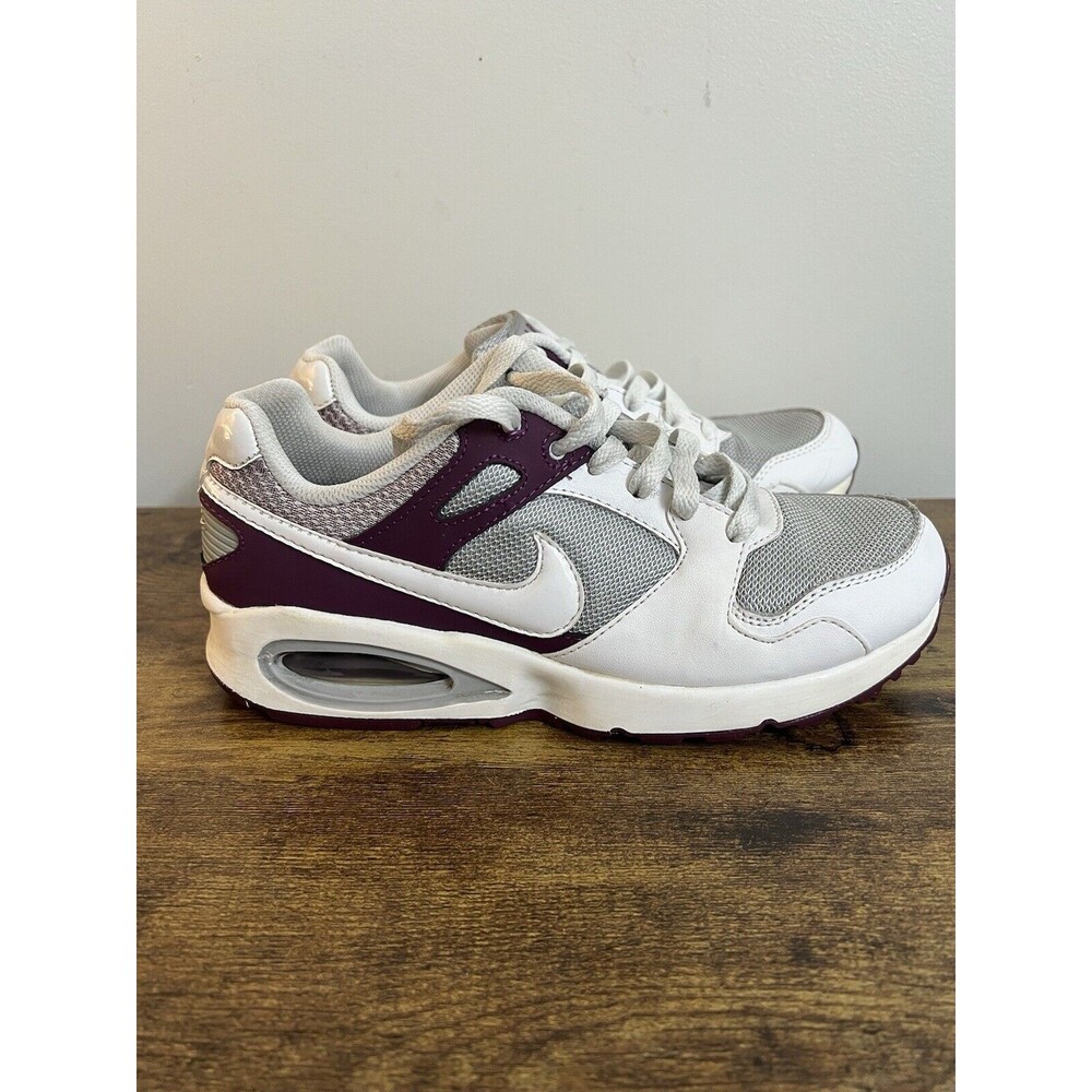 Womens Nike Air Max Coliseum Racer White - Purple 553441-500 Sports Walking